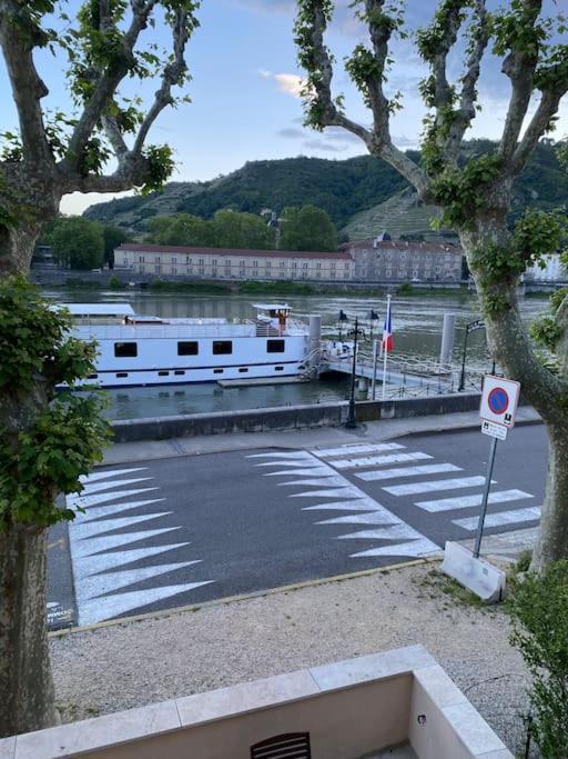 泰恩·埃米塔日La Batellerie, Vue Sur Rhone别墅 外观 照片